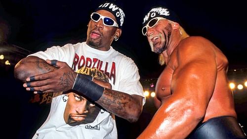 Dennis Rodman in the wrestling world