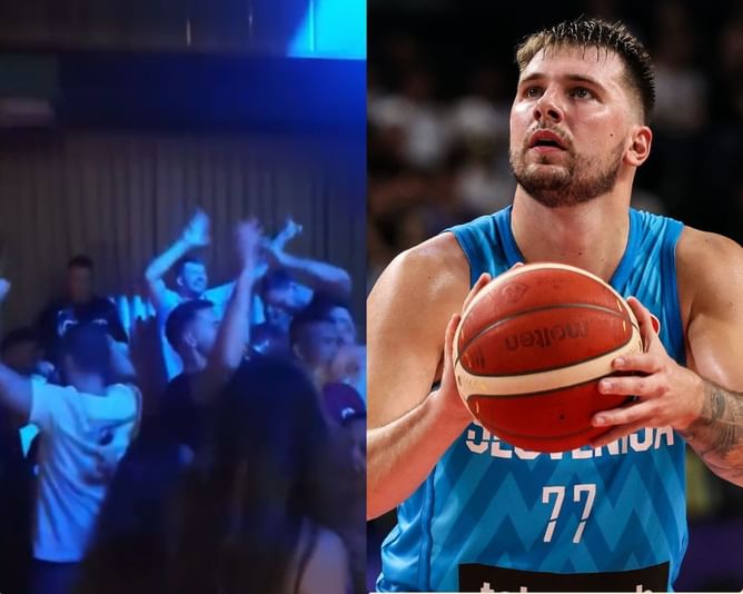 Watch: Luka Doncic is living it up in Slovenia, as the Mavs star relaxes before the training camp