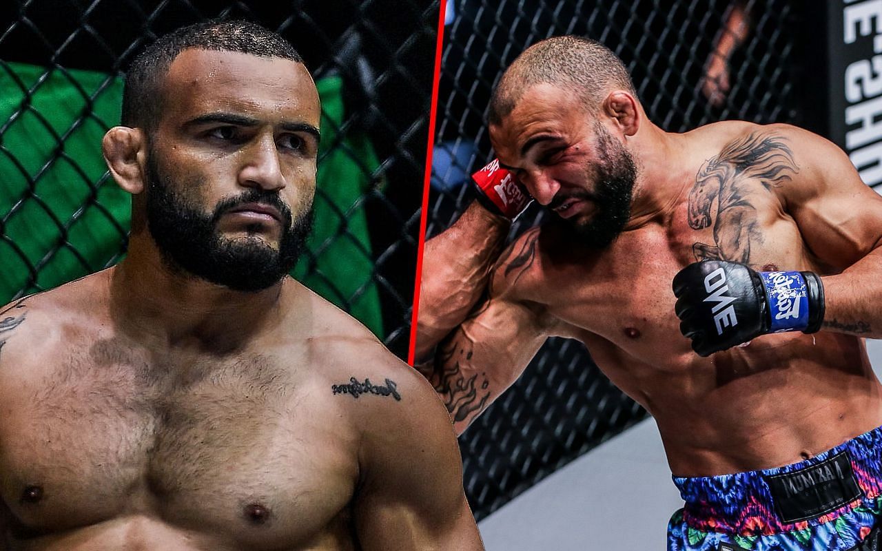 John Lineker (left) and Lineker fighting (right) | Image credit: ONE Championship