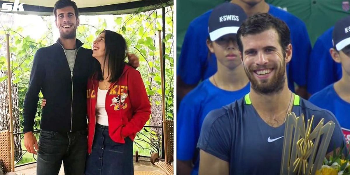 Karen Khachanov dedicated his 2023 Zhuhai Championships triumph to his wife Veronika and their two children