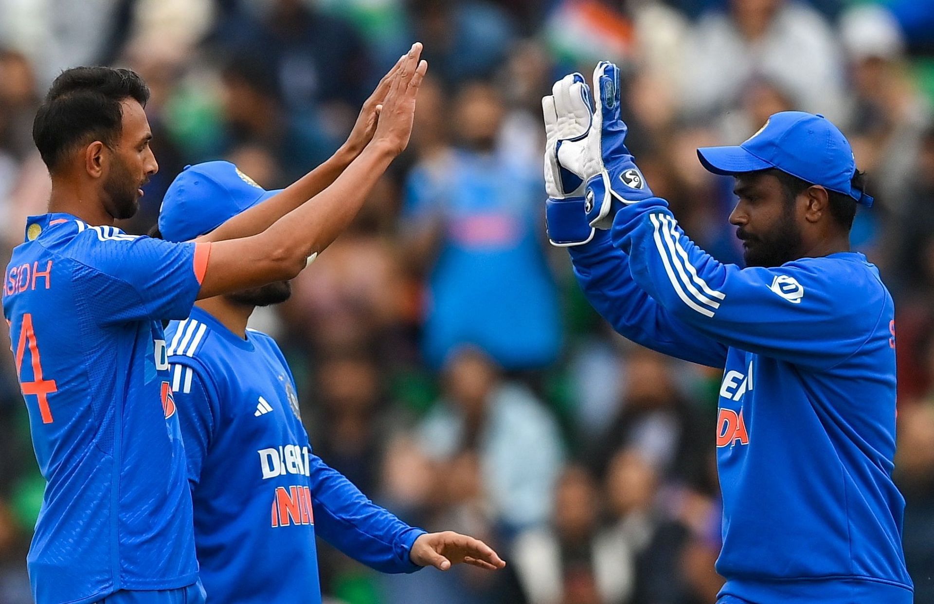 Prasidh Krishna made a decent comeback in the recent T20I series against Ireland. [P/C: BCCI]