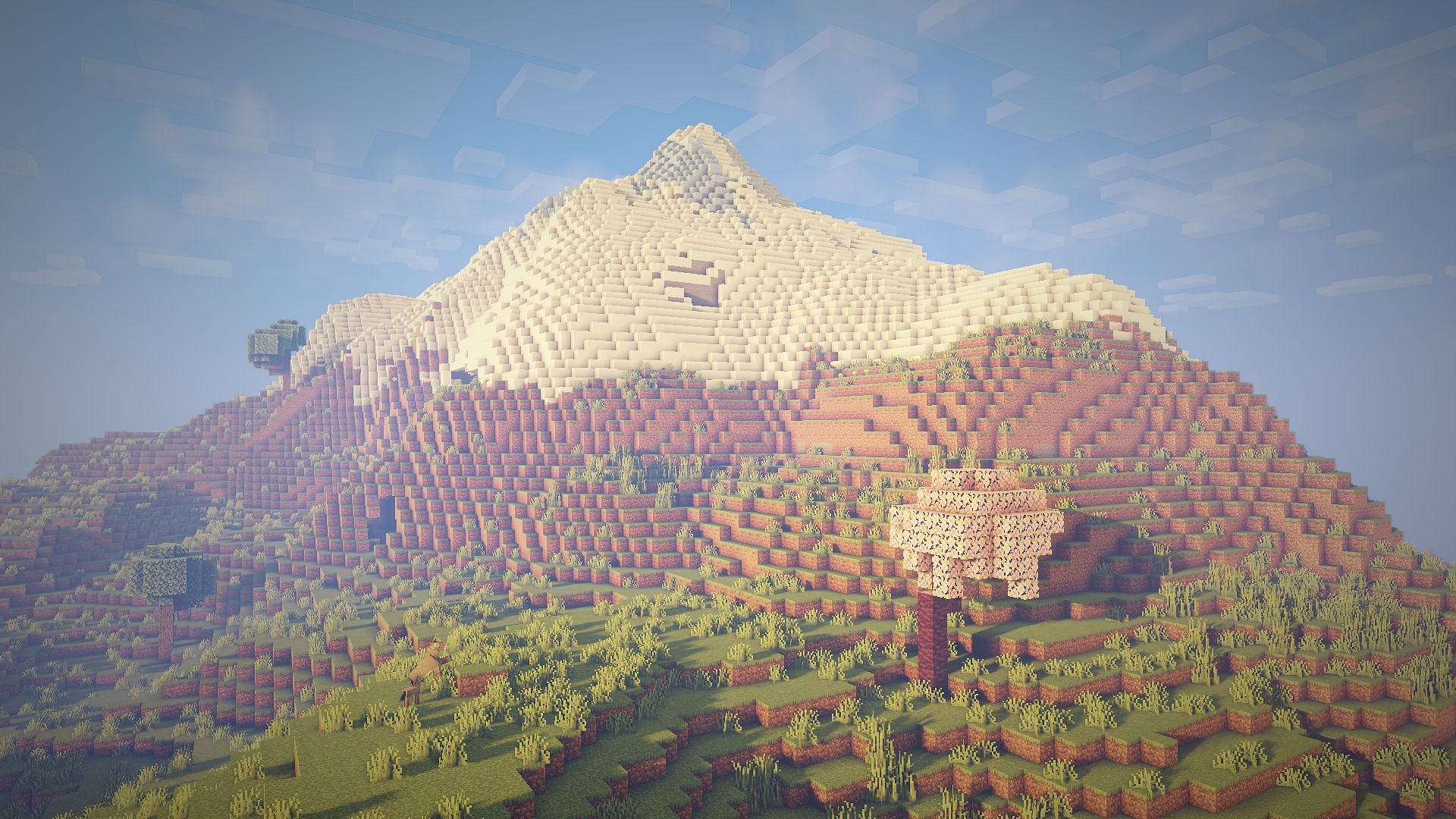 RedHat is a unique shader pack for Minecraft 1.20.2 (Image via Mojang)