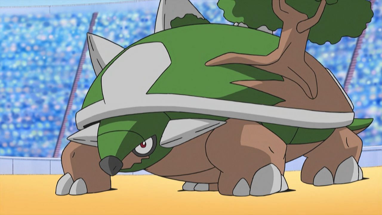 Torterra, as seen in the anime (Image via The Pokemon Company)