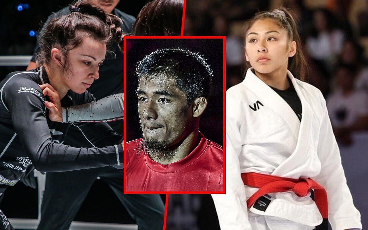 (From left) Danielle Kelly, Stephen Loman, Jessa Khan. [Image: ONE Championship/Various]
