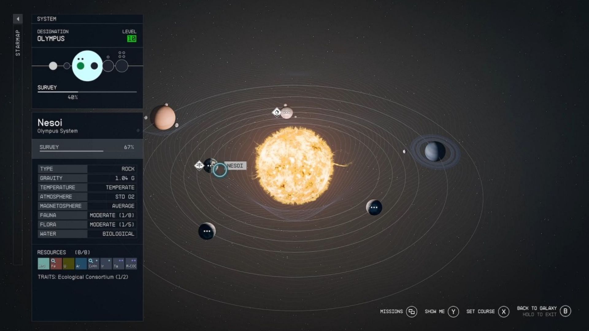 The Starfield Dream Home is on the planet Nesoi (Image via Bethesda)