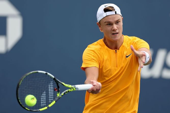 WATCH: Holger Rune resumes training after back injury that jeopardized his Davis Cup campaign, confirms Asia swing plans