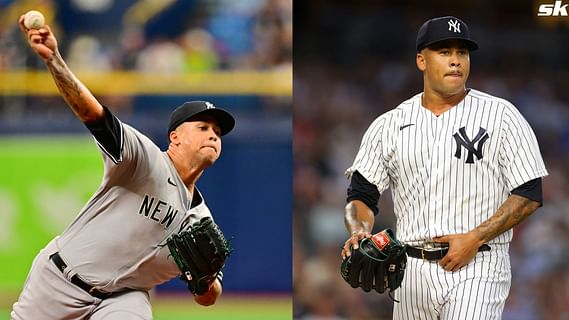 WATCH: Myles Straw, Guardians Play Football with Yankees Fans During Game 5  Rain Delay - Fastball