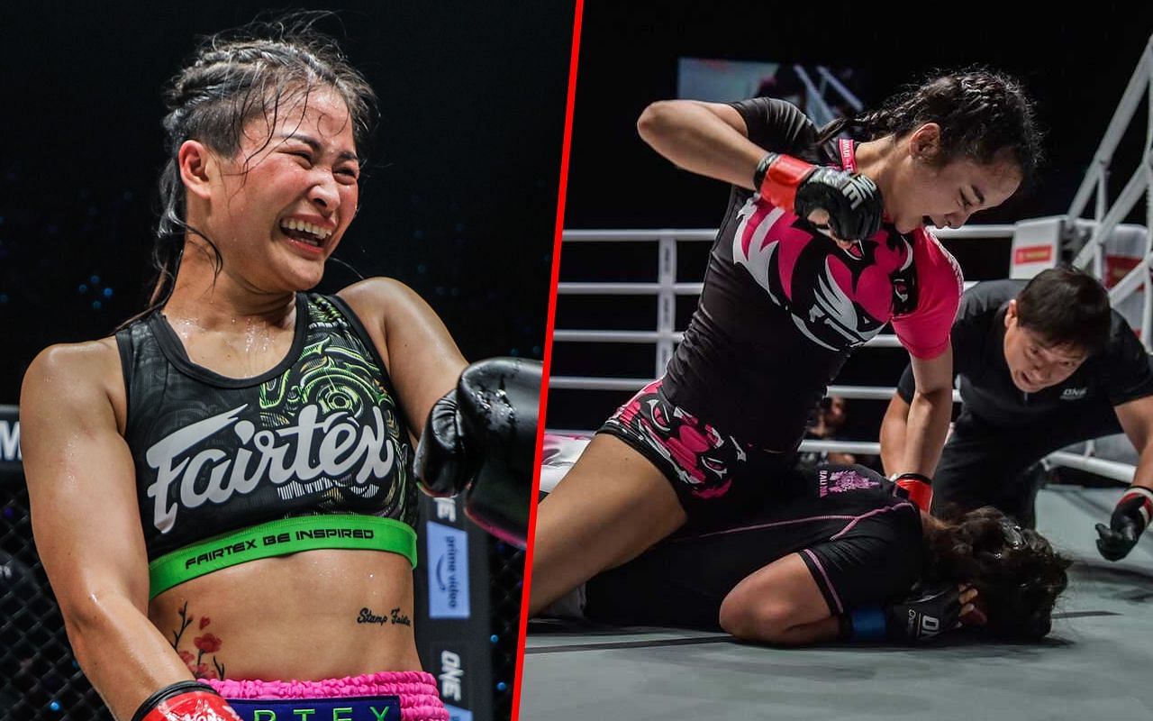 Stamp Fairtex and Rika Ishige - Photo by ONE Championship