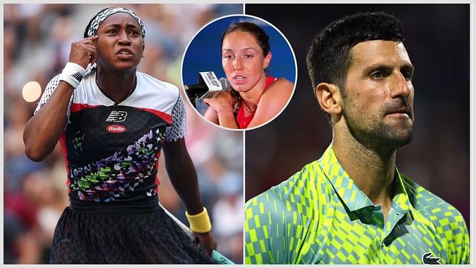 Jessica Pegula expresses shock over radio announcer wrongly reporting Novak Djokovic's "34th" Slam and mispronouncing Coco Gauff's name after US Open