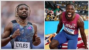 "I got my second fastest time of the year so that shows that I'm still in my peak condition" - Noah Lyles on clinching silver in Diamond League Finals