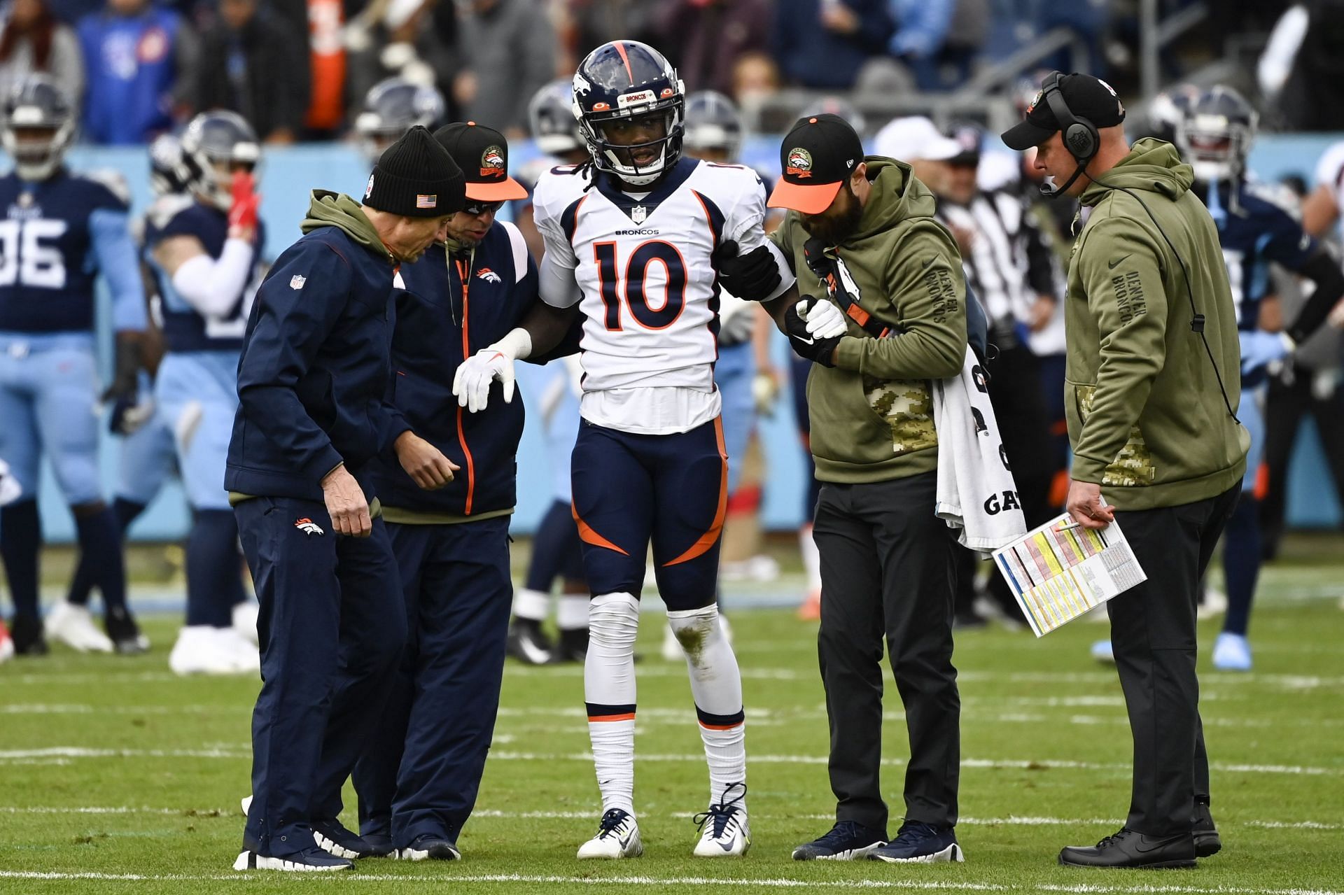 Is Jerry Jeudy playing today vs Raiders? Broncos WR's status explored