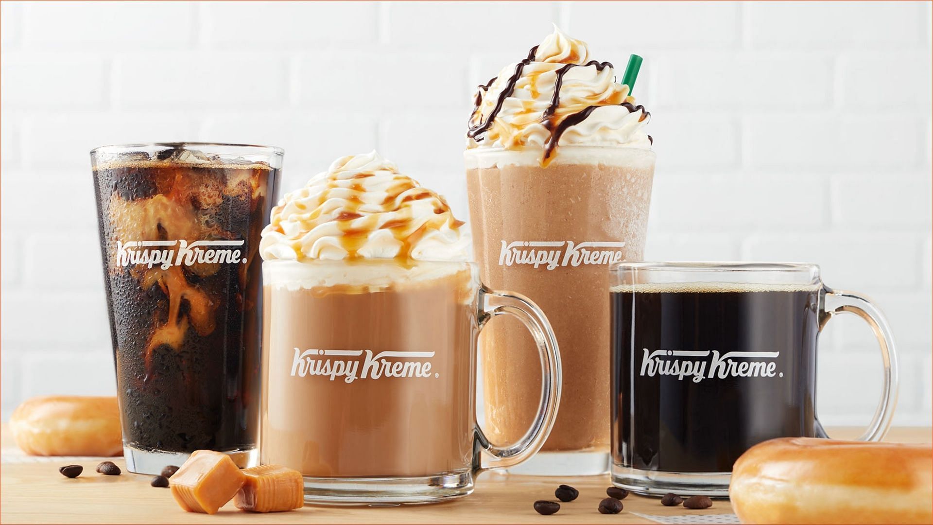 Krispy Kreme&#039;s new coffee beverages feature a richer flavor profile (Image via PR Newswire)