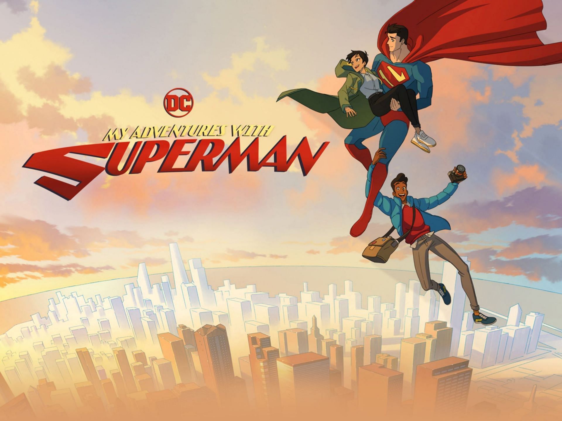 My Adventures with Superman title (Image via Warner Bros Animation/DC Entertainment)