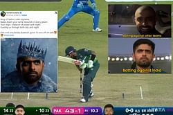 "King of realms, ruler supreme" - Top 10 funny Babar Azam memes after his 10 (24) vs India in Asia Cup 2023