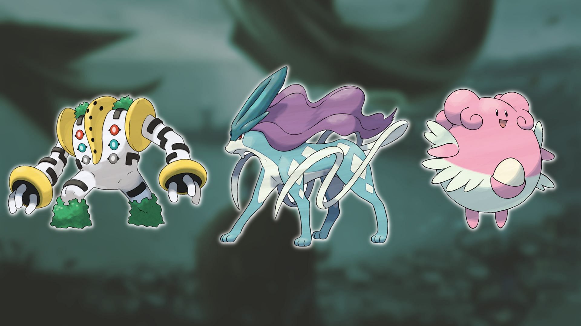 Suicune&#039;s best team in the Master League (Image via Sportskeeda || The Pokemon Company)