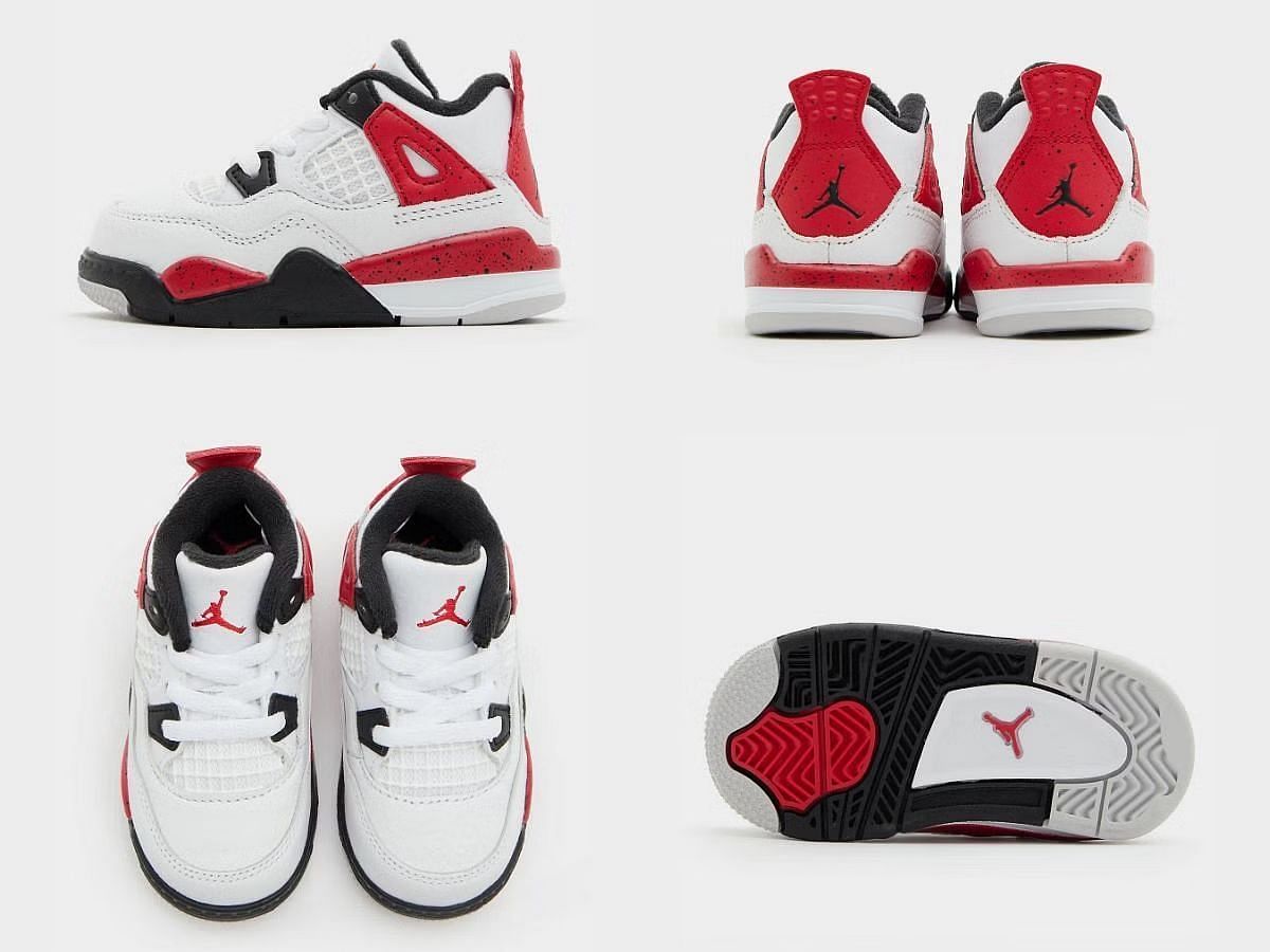 Nike Air Jordan 4 &quot;Red Cement&quot; (Image via Sportskeeda)