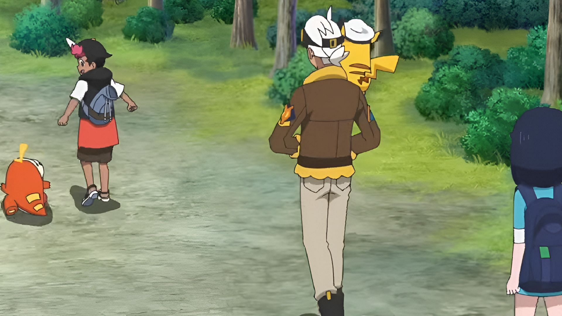 The journey to the Galar Mine doesn't go as planned in Pokemon Horizons Episode 21 (Image via The Pokemon Company)