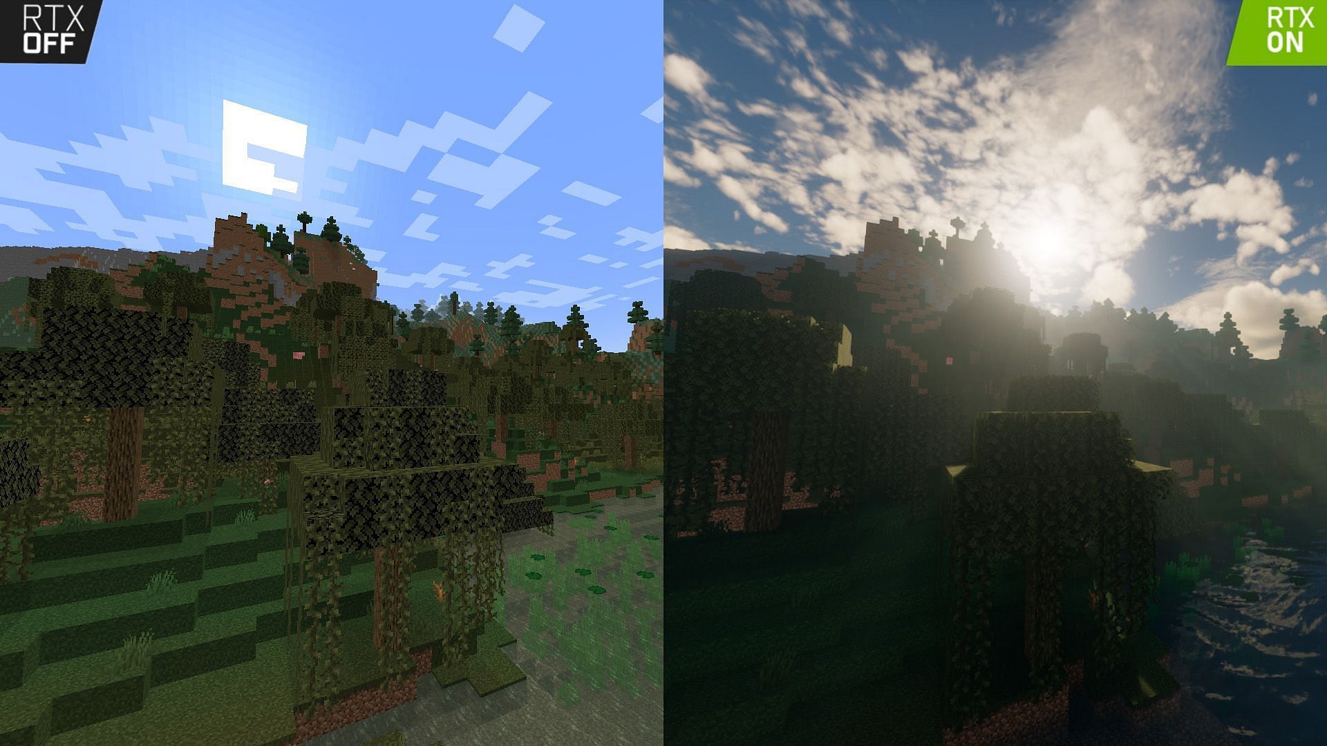 Minecraft RTX - Java vs Bedrock, PTGI vs RTX 