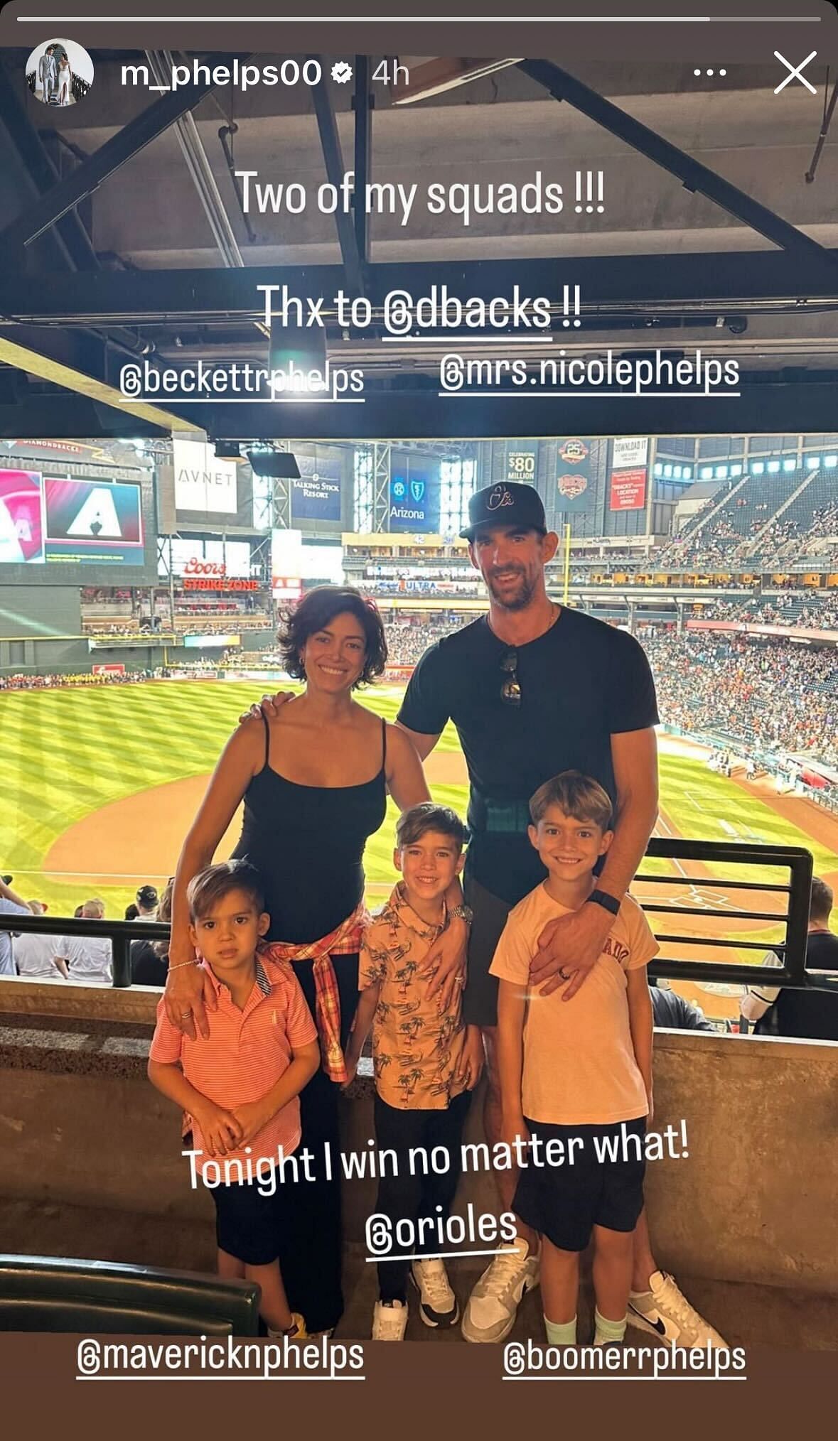 Michael Phelps Takes Batting Practice With The Baltimore Orioles - Sports  Illustrated