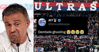 "Mbappe will cook", "Dembele 007, we will be there" - Fans react as PSG name XI to face Borussia Dortmund in UCL clash