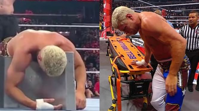 Watch: Cody Rhodes gets attacked by 400lbs superstar during Street Fight at recent WWE live event