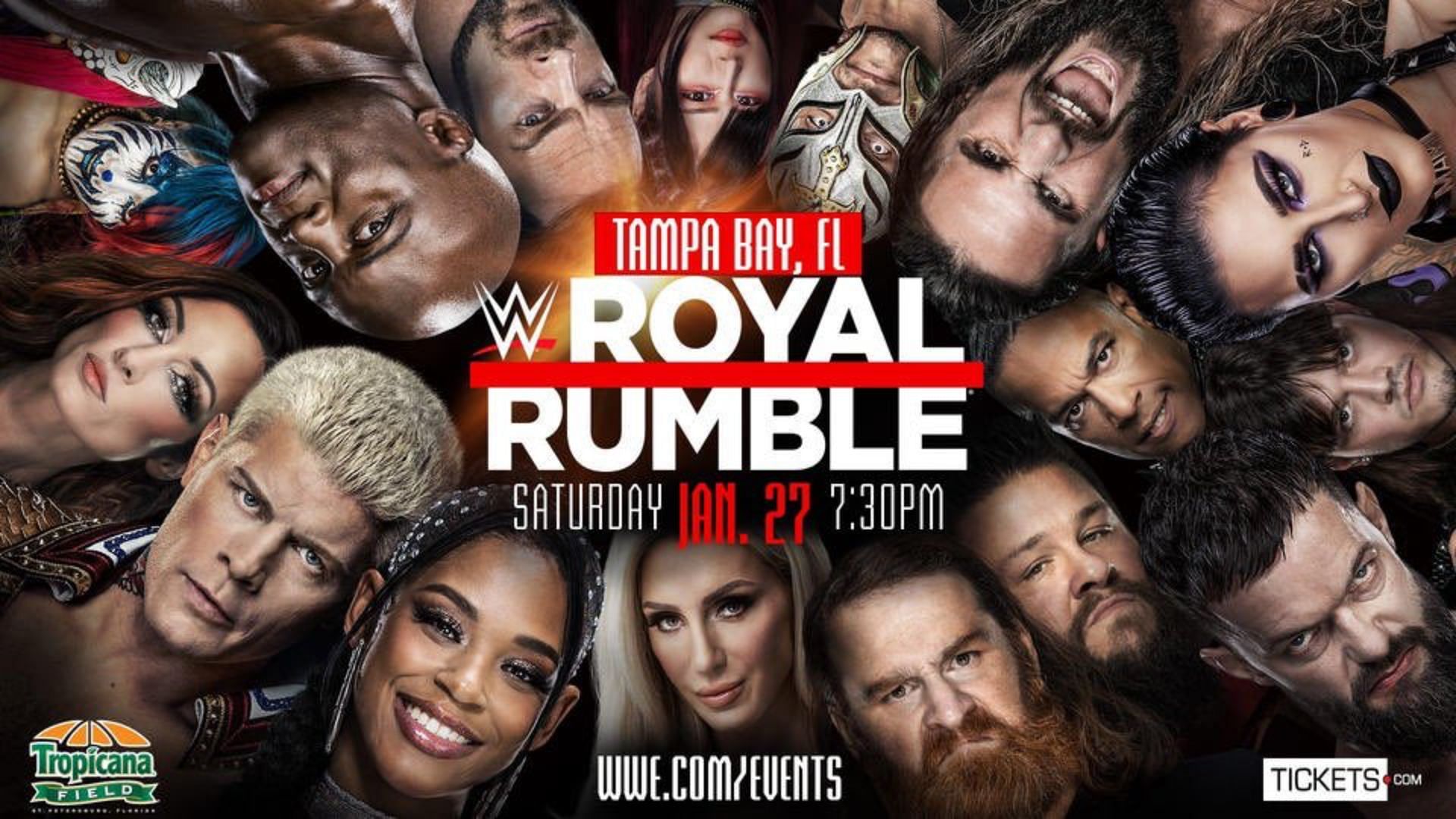 Royal Rumble 2024 early poster 