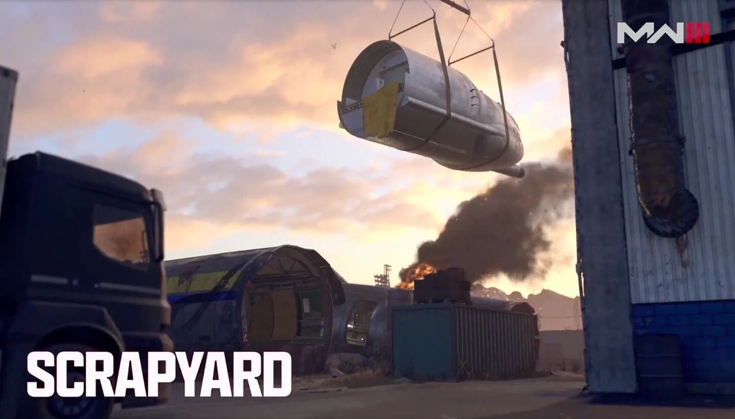 Scrapyard in Modern Warfare 3 (Image via Activision)