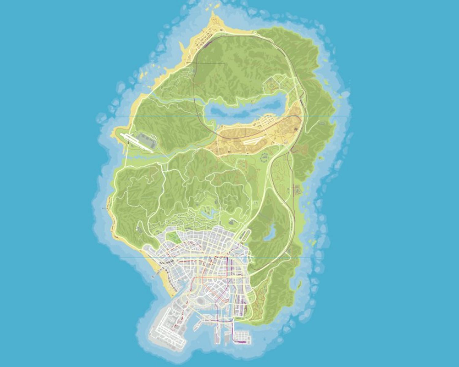 This single island is home to many gamers&#039; nostalgic memories, even on the 10th anniversary (Image via Rockstar Games)