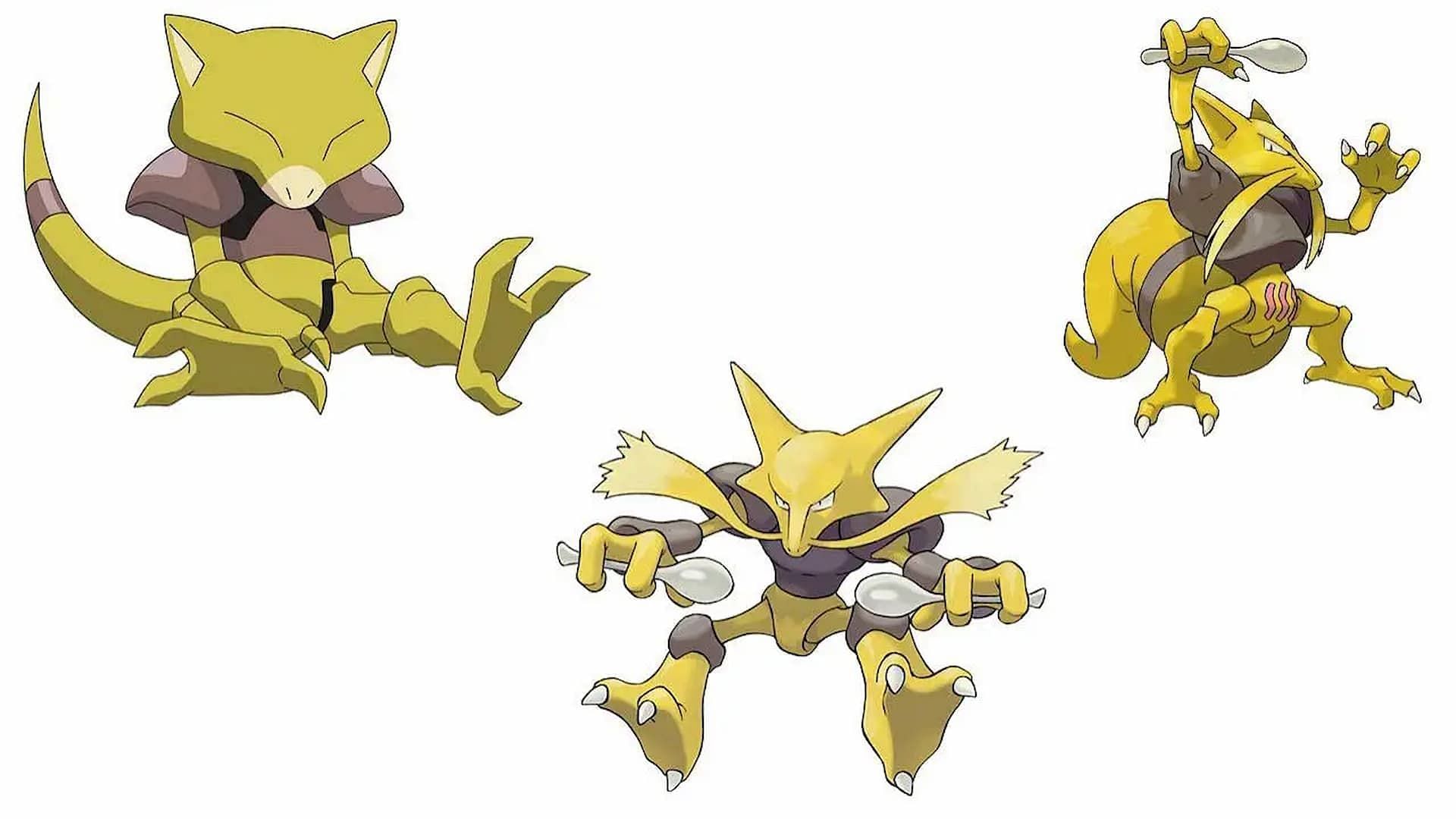 Evolvers Psychic: Abra, Kadabra, Alakazam