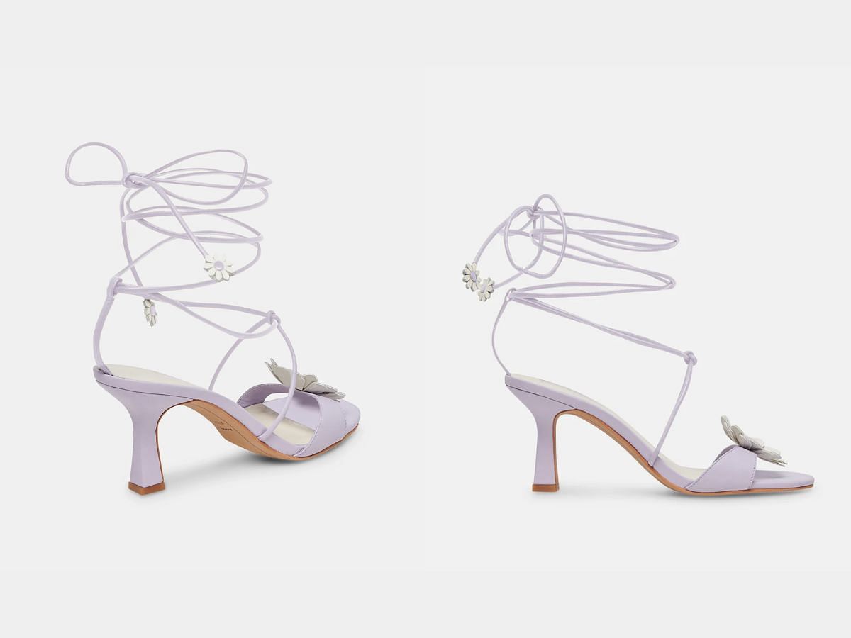 A closer look at the Dolce Vita Daisy Heels (Image via Dolce Vita Website)