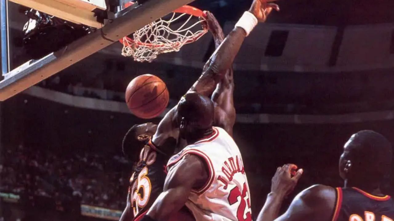 Michael Jordan owns some of the most iconic dunks in NBA history.