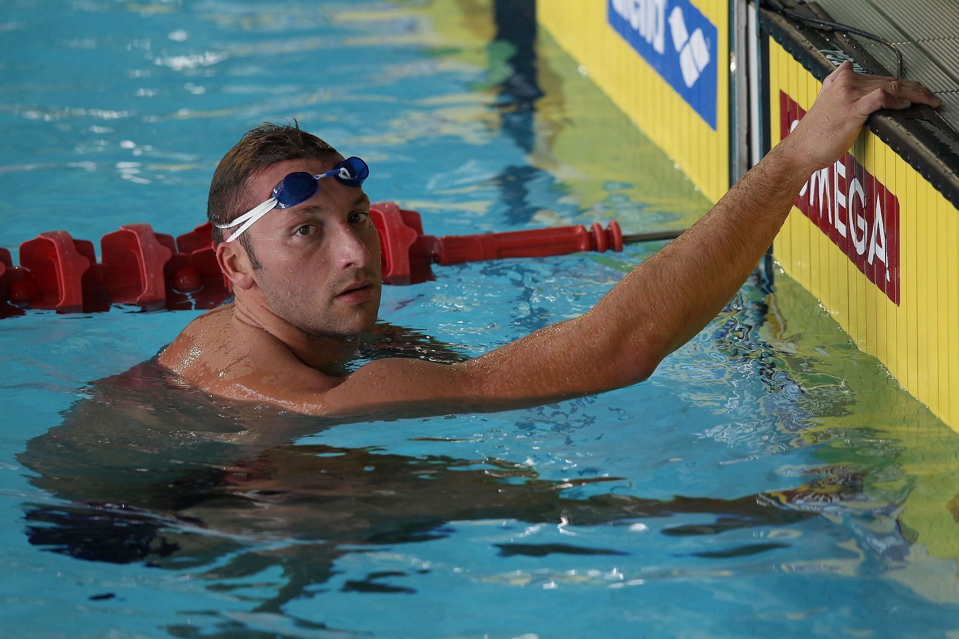 Ian Thorpe pictured at 2011 FINA World Cup