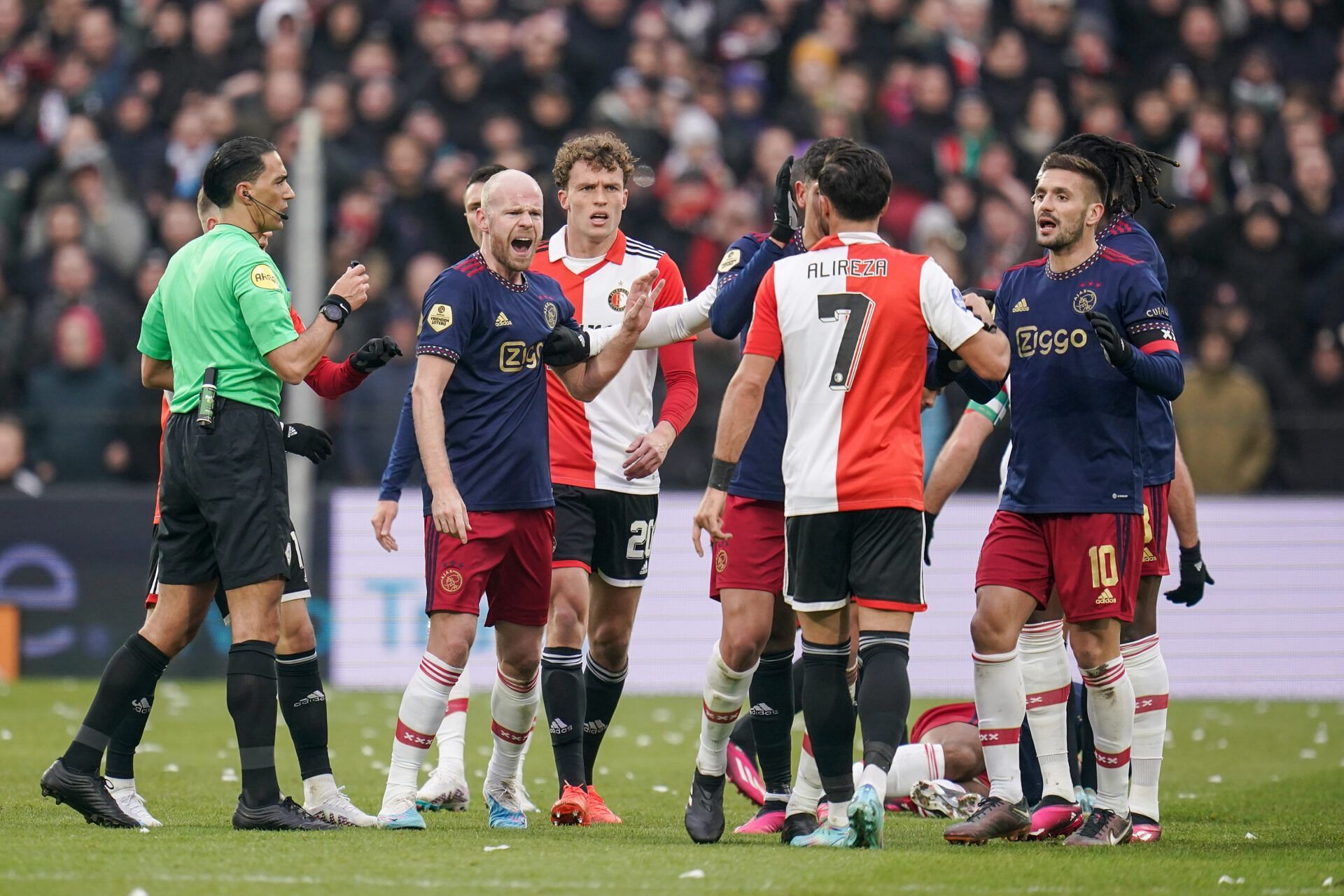 Ajax and Feyenoord go head-to-head in the Eredivisie on Sunday.