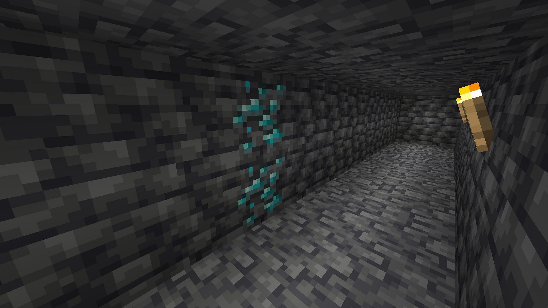Diamonds can be crafted into one of the best gears in Minecraft (Image via Mojang)