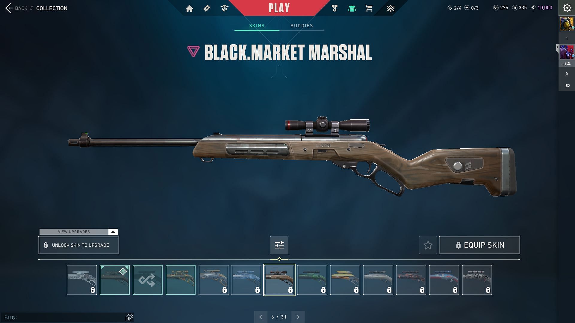 Black.Market Marshal (Image via Sportskeeda &amp; Riot Games)
