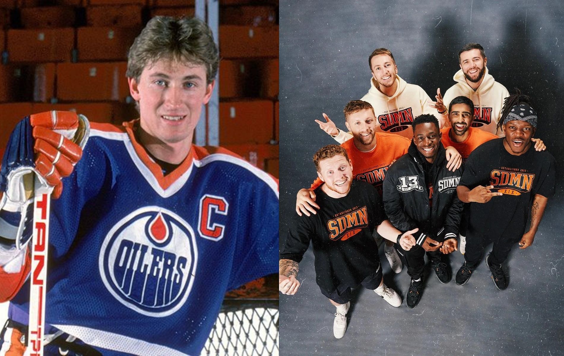 Wayne Gretzky gets featured on Sidemen, but YouTubers were unaware of Canadian hockey legend