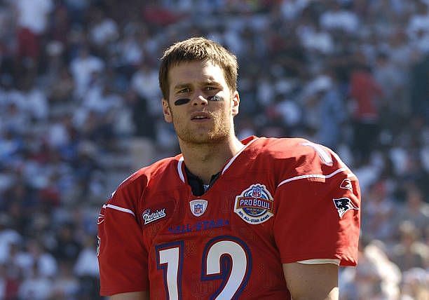 Tom Brady at the 2015 Pro Bowl