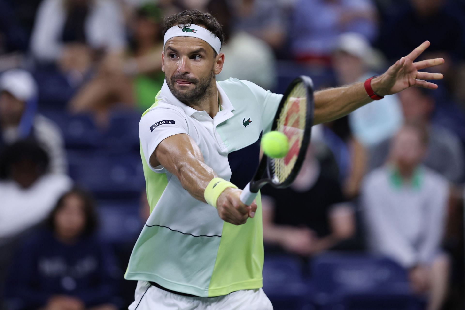 Grigor Dimitrov at the 2023 US Open