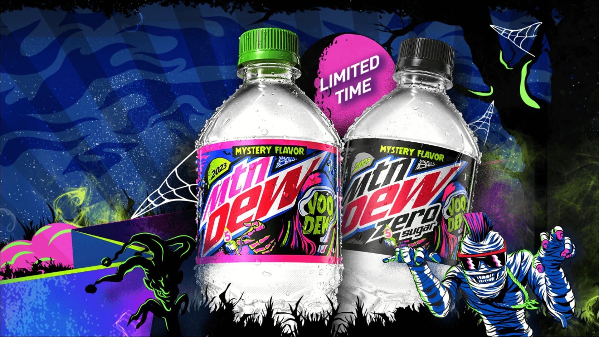 MTN Dew VOO-DEW will be hitting stores across the U.S. on September 12 (Image via Mountain Dew)