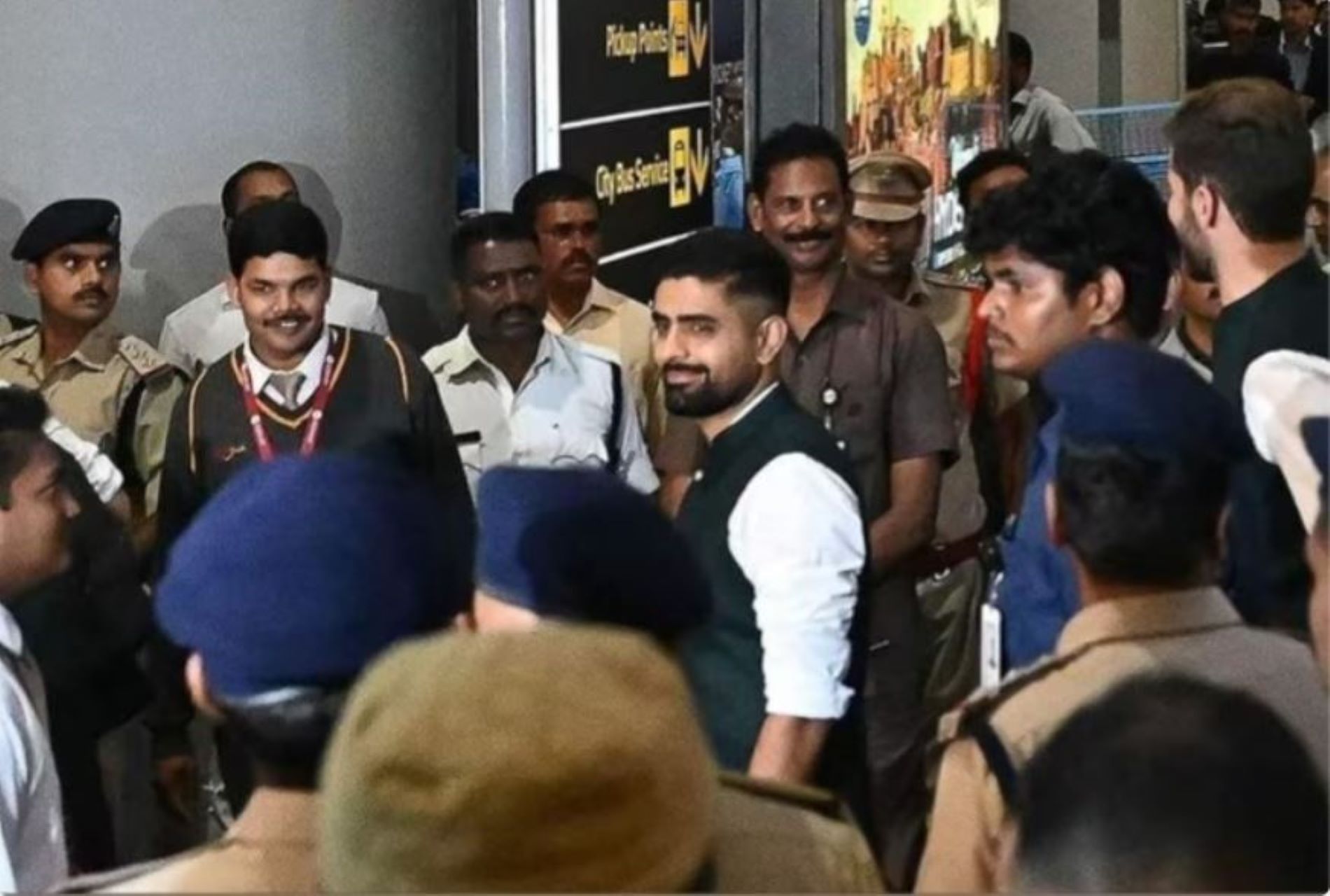 Babar Azam and his men arrived on Indian soil after seven years