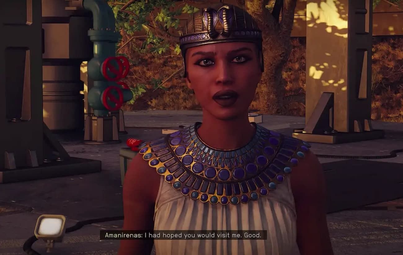 Queen Amanirenas is also in Starfield (Image via Bethesda