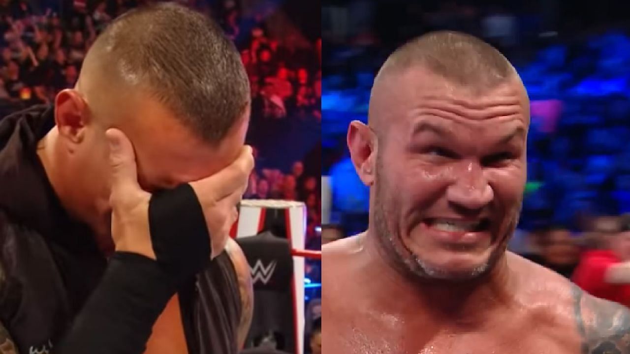 Orton blew off some steam by ruining a rental car 