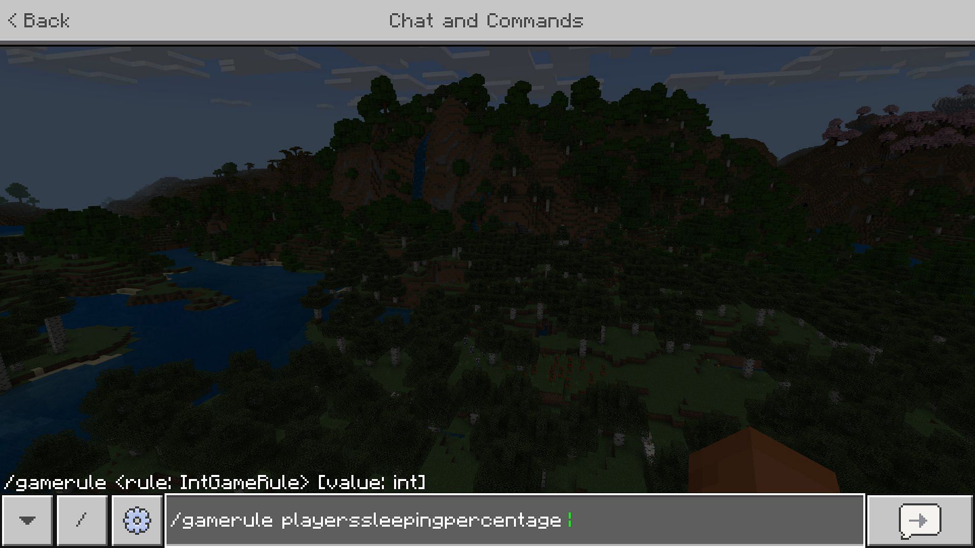 New gamerule command (Image via Mojang)