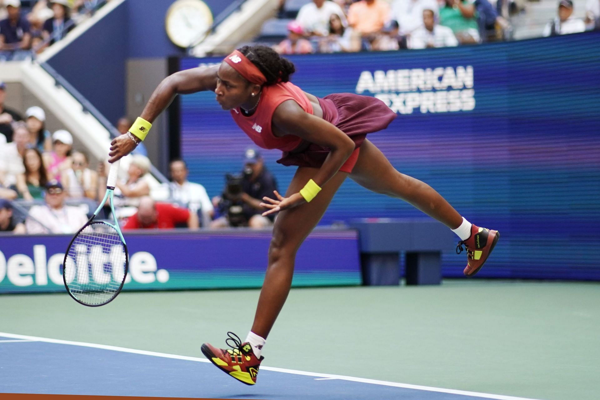 Coco Gauff at the 2023 US Open