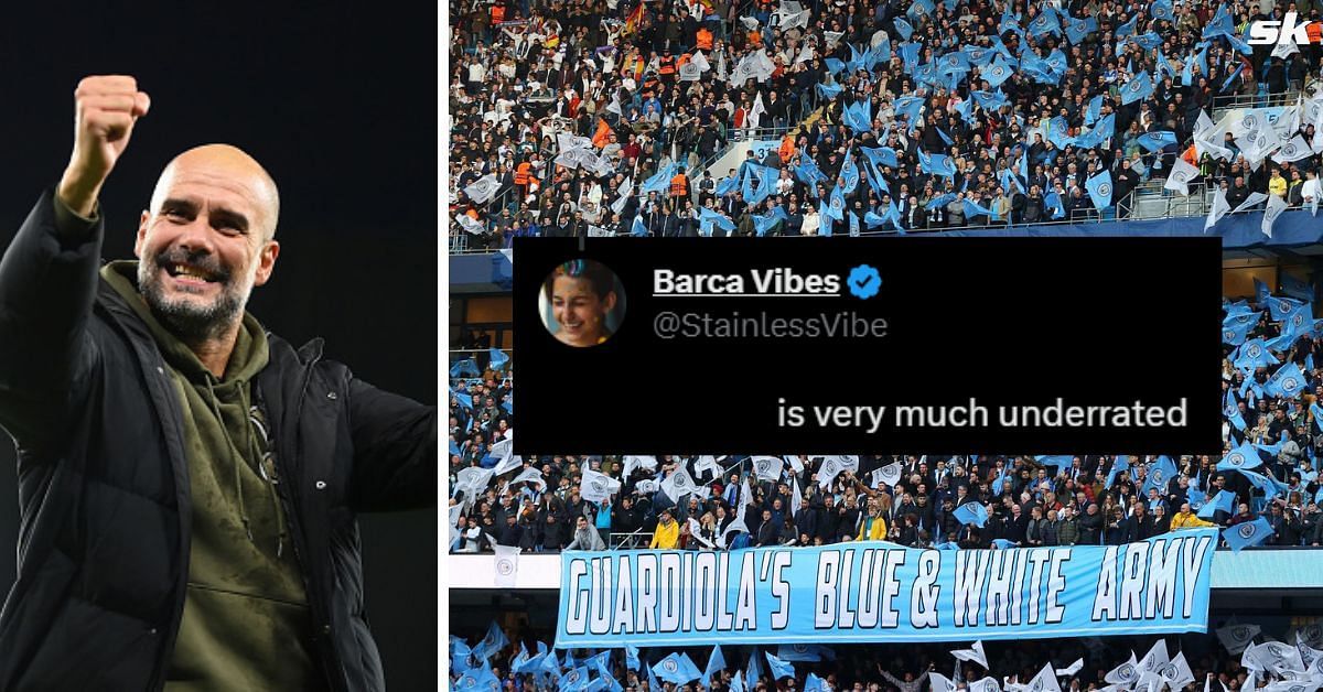 Manchester City fans were thrilled by Julian Alvarez