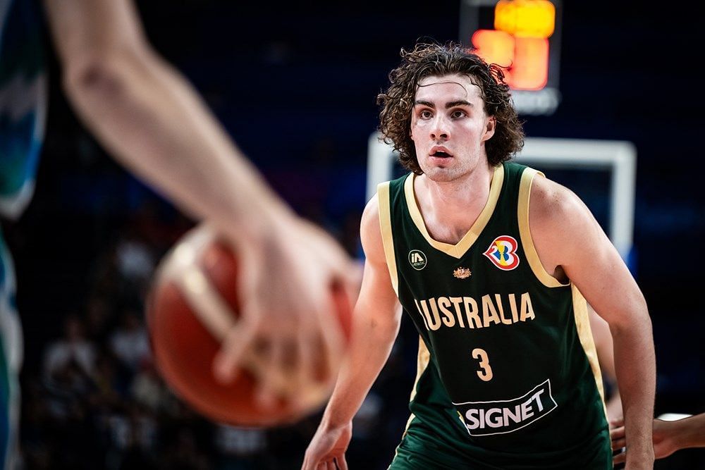 Australia will take on Georgia in a Group K match of September 3. (FIBA)