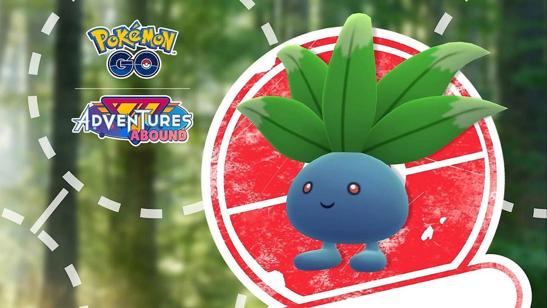 Oddish Research Day (Image via Pokemon GO)