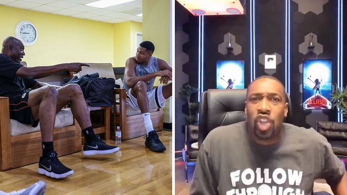 Gilbert Arenas takes serious approach to Media Day, a season after