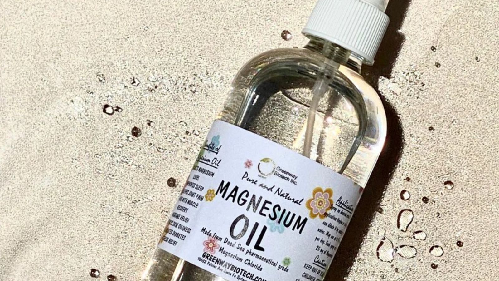 Magnesium Oil Spray Benefits (Image via Amazon)