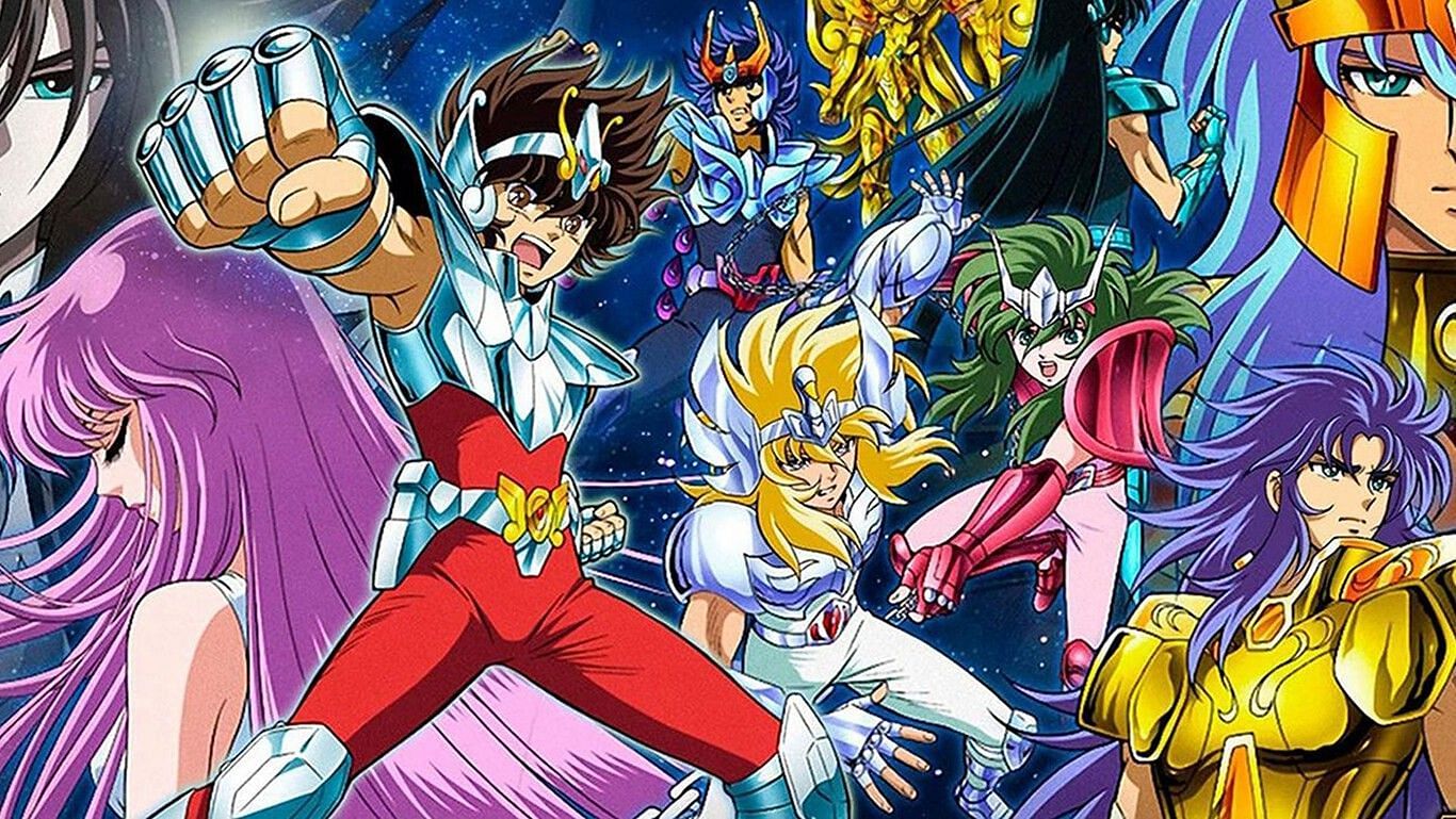 Saint Seiya is fairly underrated on this list (Image via Toei Animation).